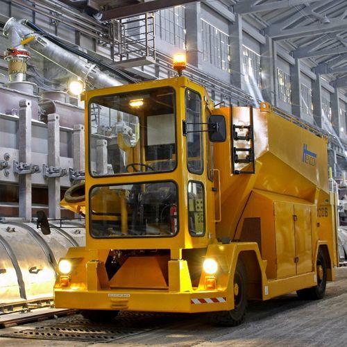 Vehículo de guiado automático de transporte - HENCON B.V. - para cargas pesadas / para almacén