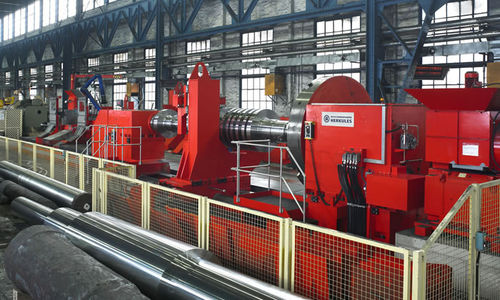 Máquina de torneado CNC - NWD - MASCHINENFABRIK HERKULES GMBH & CO. KG - hidrostática / para piezas grandes / para uso intensivo
