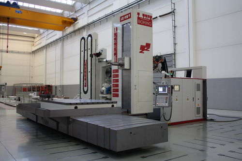 Centro de mandrinado-fresado CNC - HB 150T Evo4.0 - LAZZATI S.p.A. High Performance Boring Mills - universal / con mesa giratoria / 4 ejes