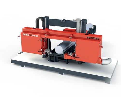 Máquina de aserrar circular - BS-E SERIE - SERMAS INDUSTRIE SAS - de cinta / para aluminio / de metales no ferrosos
