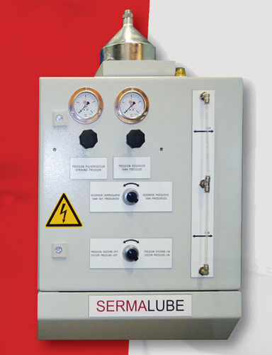 Sistema de microlubricación de aceite - SERMALUBE® - SERMAS INDUSTRIE SAS - de chapa / para sierra circular / neumático