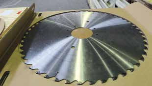 Hoja de sierra circular - SERMAS INDUSTRIE SAS - para tronzado / de acero rápido / para metal