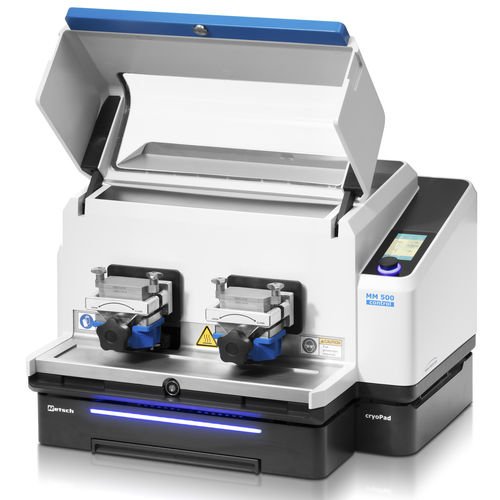 Molino mezclador con regulador de temperatura - MM 500 control - Retsch GmbH - de bolas / horizontal / de laboratorio