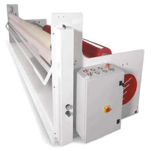 Desbobinador de tejidos - BTF - Cutting Trading International SRL - motorizado / de rodillos
