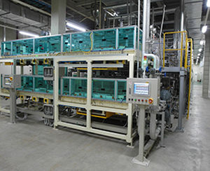 Horno de solera móvil - HANWHA MACHINERY - de calcinado / de gas
