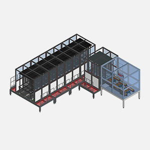 Sistema de transporte para transporte - BRC - HANWHA MACHINERY - industrial / para cassettes