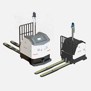 Transpaleta eléctrica - HANWHA MACHINERY - con guiado automático