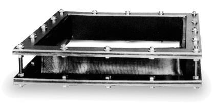 Compensador de dilatación de caucho - Red Valve - cuadrado / rectangular / con brida
