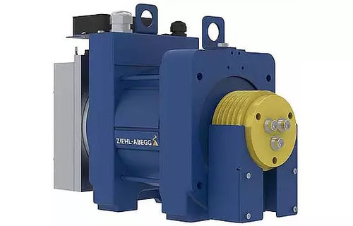 Motor síncrono - ZAtop - ZIEHL-ABEGG - DC / 400V / con imán permanente