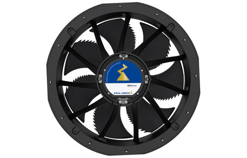 Ventilador de alta eficacia - ZAplus - ZIEHL-ABEGG - axial / de circulación de aire / con motor EC