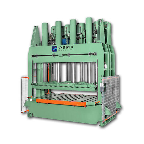 Prensa hidráulica - PFL series - ORMAMACCHINE S.p.A. - para encolamiento / para madera / para paneles de madera