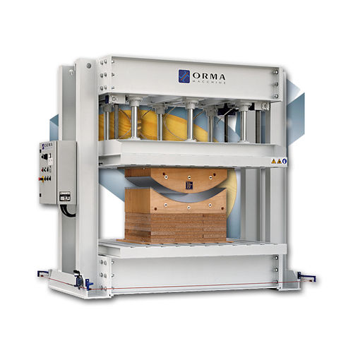 Prensa hidráulica - PFS 120 S - ORMAMACCHINE S.p.A. - de curvado / para madera