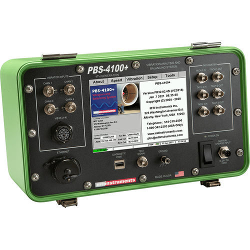 Sistema de equilibrado portátil - PBS-4100+ Gen 4 - MTI Instruments