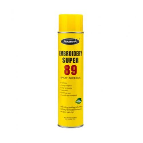 Cola para textiles - Sprayidea 89 - Dongguan Dayang Aerosol Chemical Technology Co., Ltd. - monocomponente / industrial / transparente