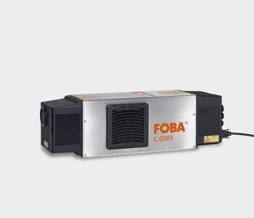 Sistema de marcado láser CO2 - C.303 - FOBA Laser Marking + Engraving - industrial / para la industria del automóvil / de cajas de cartón