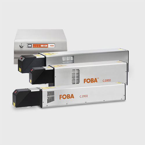 Máquina de marcado láser CO2 - C.0102 / C.0302 / C.0602 - FOBA Laser Marking + Engraving - de metal / de plástico / de papel