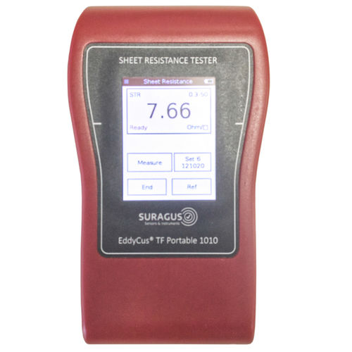 Aparato de medición resistencia eléctrica - EddyCus® TF portable 1010SR - SURAGUS GmbH - digital / de inspección / para chapas