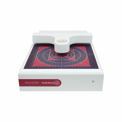 Medidor de espesores de metal - EddyCus® TF lab 2020MT - SURAGUS GmbH - de vidrio / de materiales / cinta