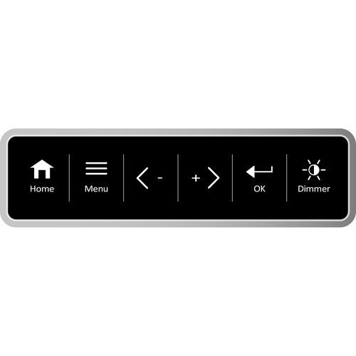 Teclado para aplicaciones marinas - UNS10400 - San Giorgio S.E.I.N srl - empotrable / capacitivo / de membrana