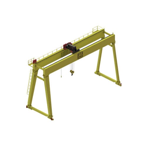 Pórtico portátil - KM KUMSAN CRANE SYSTEMS - de riel doble