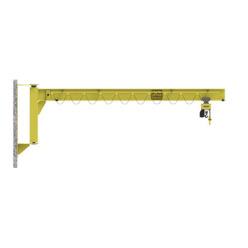 Grúa pluma de pared - KM KUMSAN CRANE SYSTEMS - 180° / de elevación