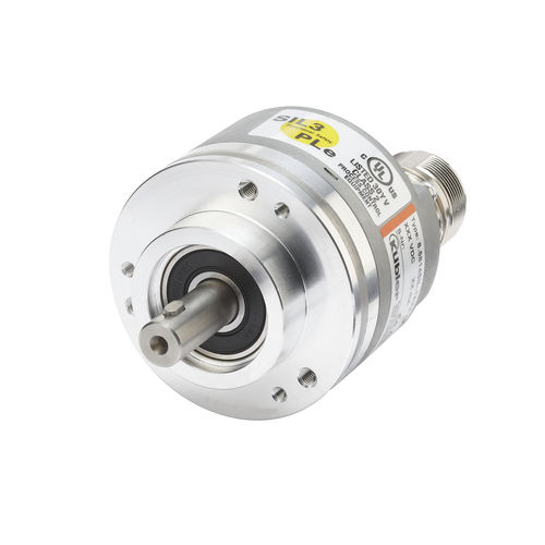 Encoder rotativo incremental - Sendix 5814FS3 - KÜBLER GmbH - óptico / mecánico / con eje macizo