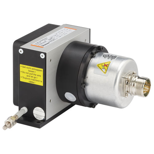Encoder de cable absoluto - C105 - KÜBLER GmbH - óptico / multivuelta / con brida