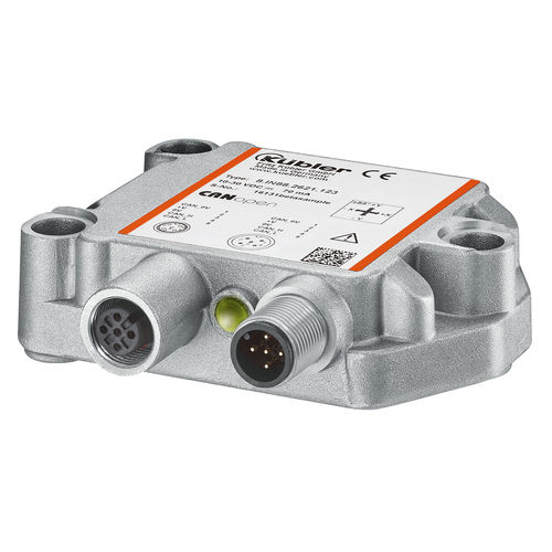 Sensor de inclinación 1 eje - IN88 - KÜBLER GmbH - 2 ejes / CANopen / IP67