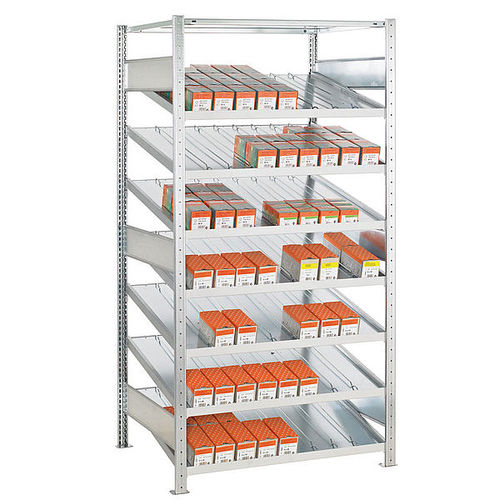 Sistema de estanterías para depósito de almacenamiento - SCHULTE Lagertechnik - Gebr. Schulte GmbH & Co. KG - para cajas / galvanizado