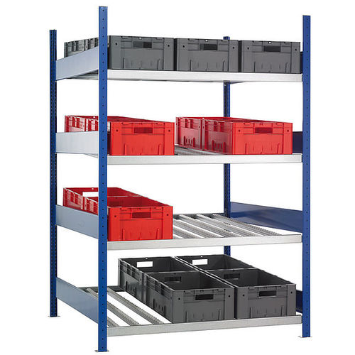 Sistema de estanterías para depósito de almacenamiento - SCHULTE Lagertechnik - Gebr. Schulte GmbH & Co. KG - para cajas