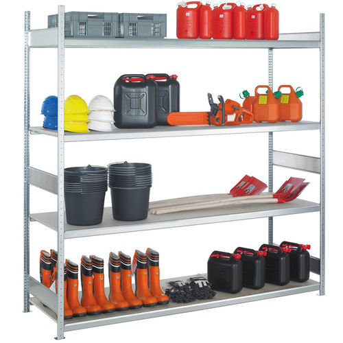 Sistema de estanterías para picking - WS 2000 - SCHULTE Lagertechnik - Gebr. Schulte GmbH & Co. KG - doble cara / para carga alargada / de acero