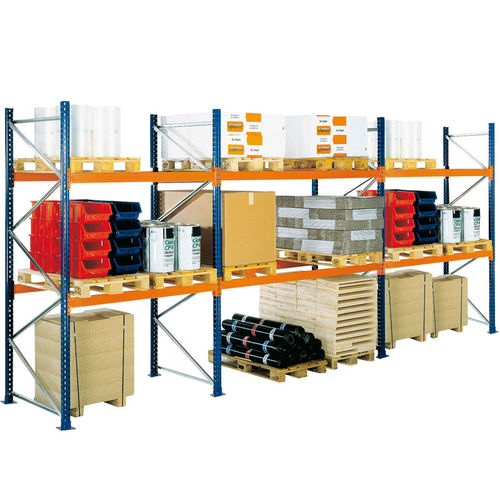 Sistema de estanterías modular - SCHULTE Lagertechnik - Gebr. Schulte GmbH & Co. KG - con paleta