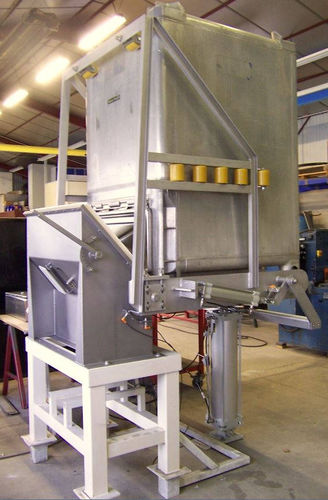 Volteador neumático - CMS Conteneurs Manutention Stockage - para contenedores / de acero inoxidable / ATEX