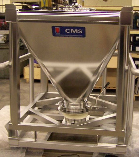 Sistema de vaciado de contenedores - CMS - CMS Conteneurs Manutention Stockage