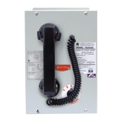 Teléfono IP54 - K35DG0, K31DG0 - Interking Enterprises Ltd. - industrial / antivandalismo / de pared