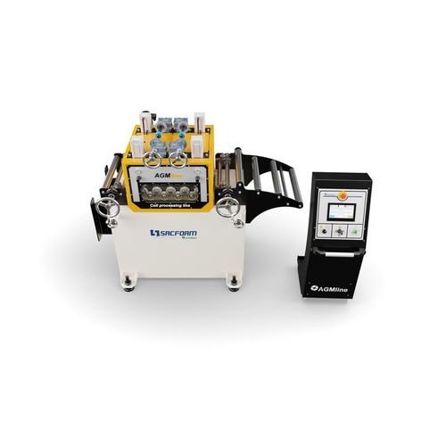 Línea de alimentación compacta - RMS-9 MODEL Servo Feeders with Straightener  - SACFORM / AGMline - con enderezador