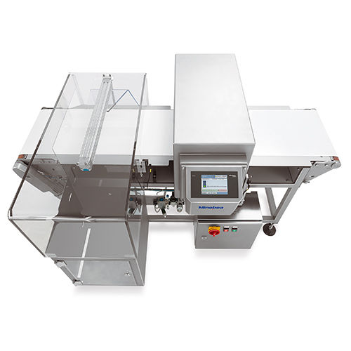 Detector de metales de túnel - Vistus - Minebea Intec GmbH - con transportador / compacto / para la industria agroalimentaria