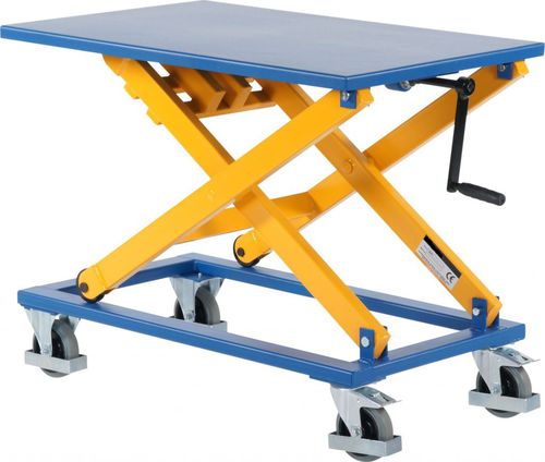 Mesa elevadora de tijeras simples - 516009900 - WHIPTRUCK - manual / móvil / enrollable