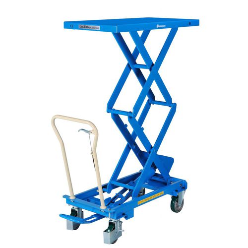 Mesa elevadora de doble tijera - 516004904 - WHIPTRUCK - hidráulica / manual / móvil