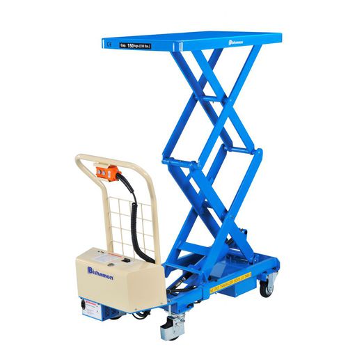 Mesa elevadora de doble tijera - 516014902 - WHIPTRUCK - eléctrica / móvil / para cargas pesadas