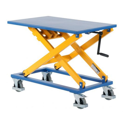Mesa elevadora de tijeras simples - 516009901 - WHIPTRUCK - hidráulica / móvil / enrollable