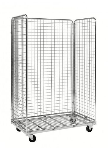 Roll-container de malla metálica - 885006625  - FIMM - de 3 paneles