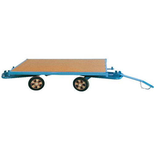 Remolque plataforma - 870004514  - FIMM - para equipamiento industrial / de 2 ejes / de acoplamiento