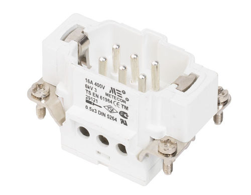 Conector de datos - 29121 - Mete Enerji - de alimentación eléctrica / DIN / rectangular