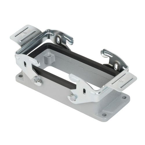 Caja para conector - 29042S - Mete Enerji - para montaje en paneles / rectangular / aluminio