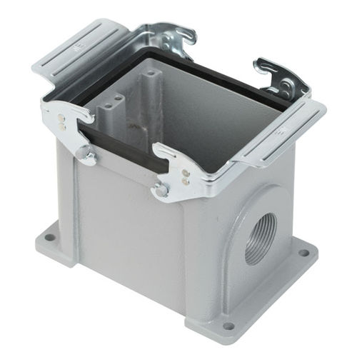 Caja de pared - 29081S - Mete Enerji - rectangular / de metal / para conector