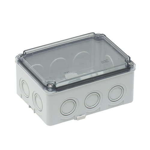 Caja con puerta transparente - 40201507 - Mete Enerji - de pared / para montaje en paneles / rectangular