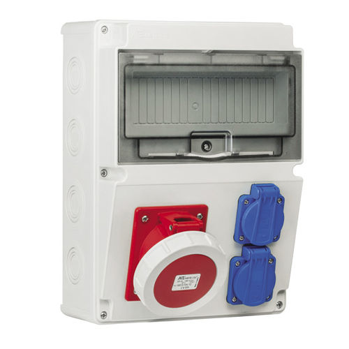 Caja de pared - 40203505 - Mete Enerji - rectangular / de ABS / de exterior
