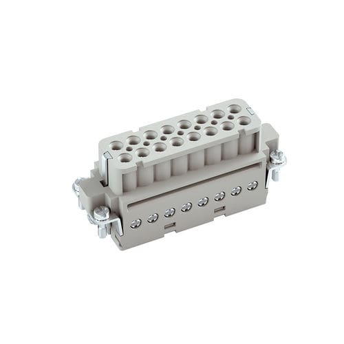 Conector de alimentación eléctrica - 29422 - Mete Enerji - DIN / rectangular / hembra