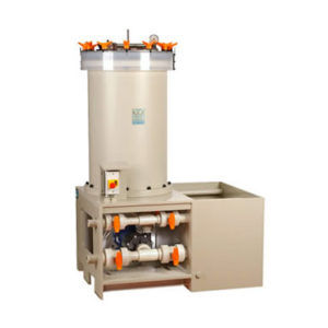 Bomba con filtro - CAODURO impianti S.r.l. - para productos químicos / industrial / de PVDF
